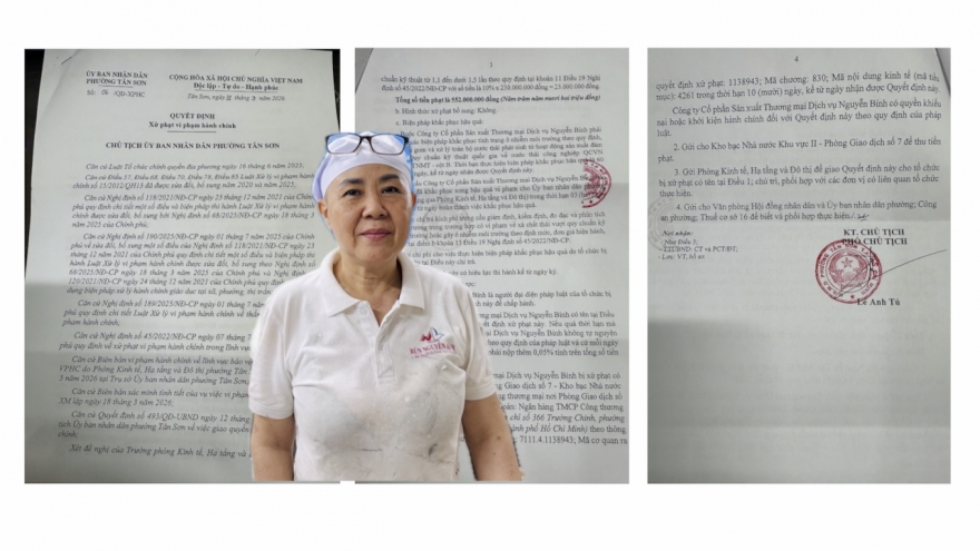 Cơ sở sản xuất bún 70m² ở TP.HCM bị xử phạt 552 triệu đồng vì xả thải